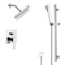 Rain Shower System with Handheld, Rain Shower Head, Shower Faucet Set